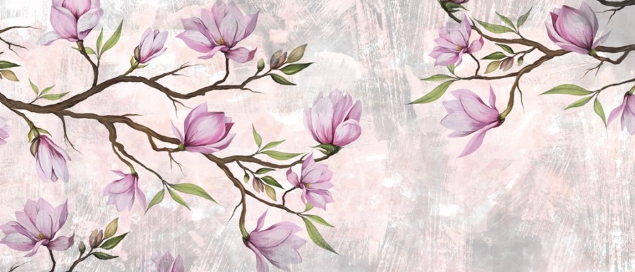 Fototapeta z wiosennym motywem Kwitnąca Magnolia - zdjęcie numer 2