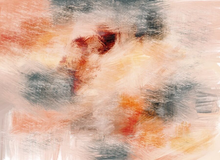 Fototapeta abstrakcyjna w wesołych kolorach Malowane Na Ścianie - zdjęcie numer 2