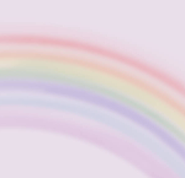 Fototapete Blurred Rainbow