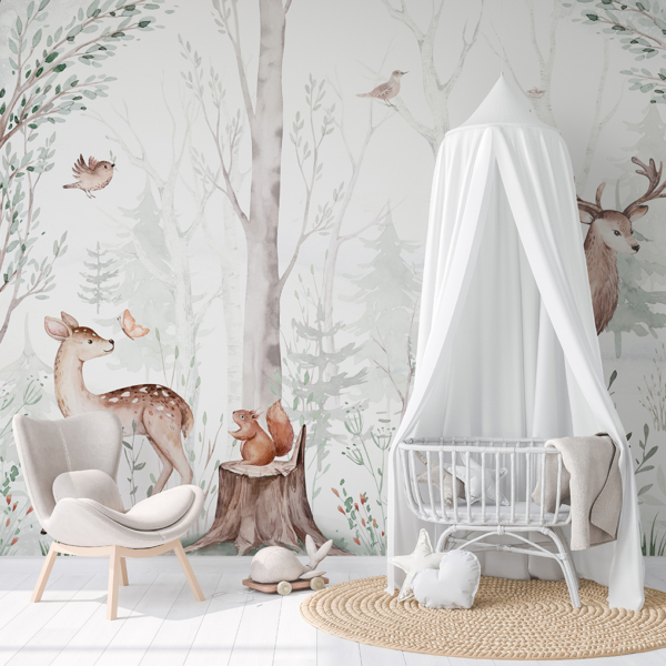 Fototapete Waldlandschaft