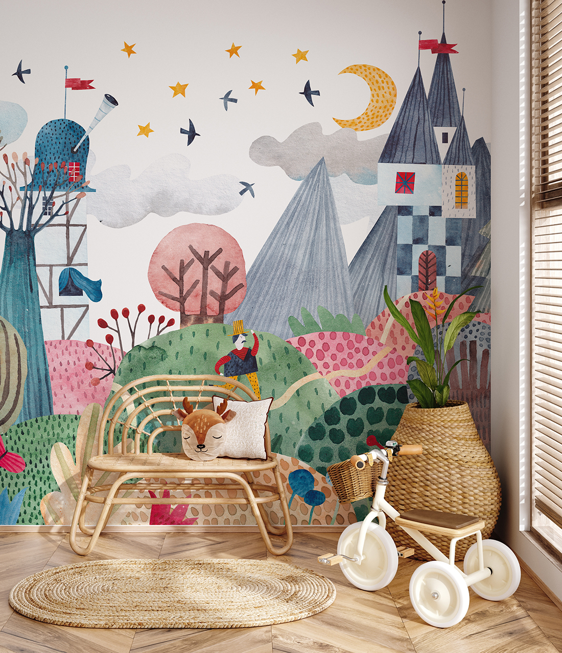 Fototapete Verzaubertes Land