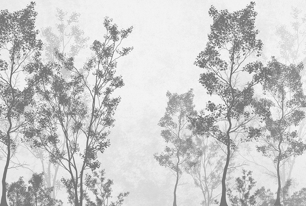 Tropical,Forest,Landscape,Wallpaper,Design,-,Mural,Wallpaper,-,3d