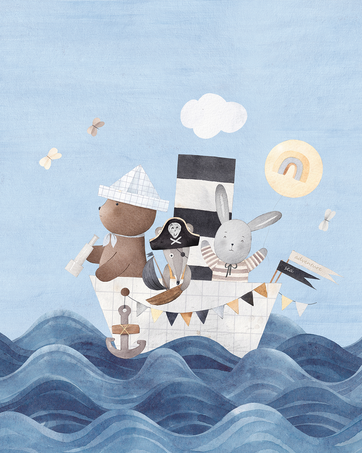 Fototapete Schlafende Delphine – Bild 41