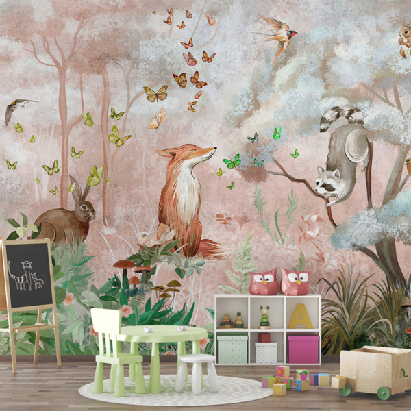 Fototapete Waldtiere