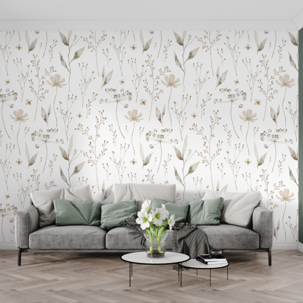 Fototapete Zarte Blumen