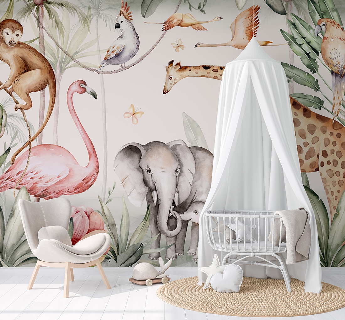 Fototapete Exotische Tiere