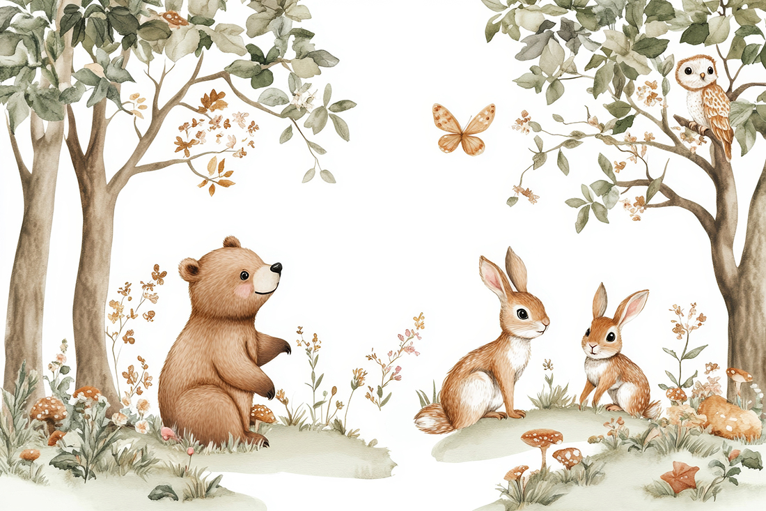 Misty View in Beige Tapete – Bild 3