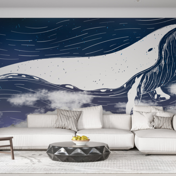 Fototapete Weißer Wal