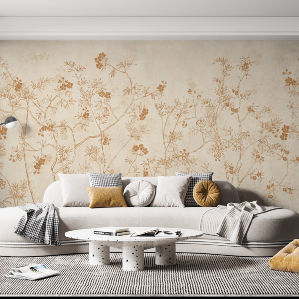 Fototapete Brown Meadow