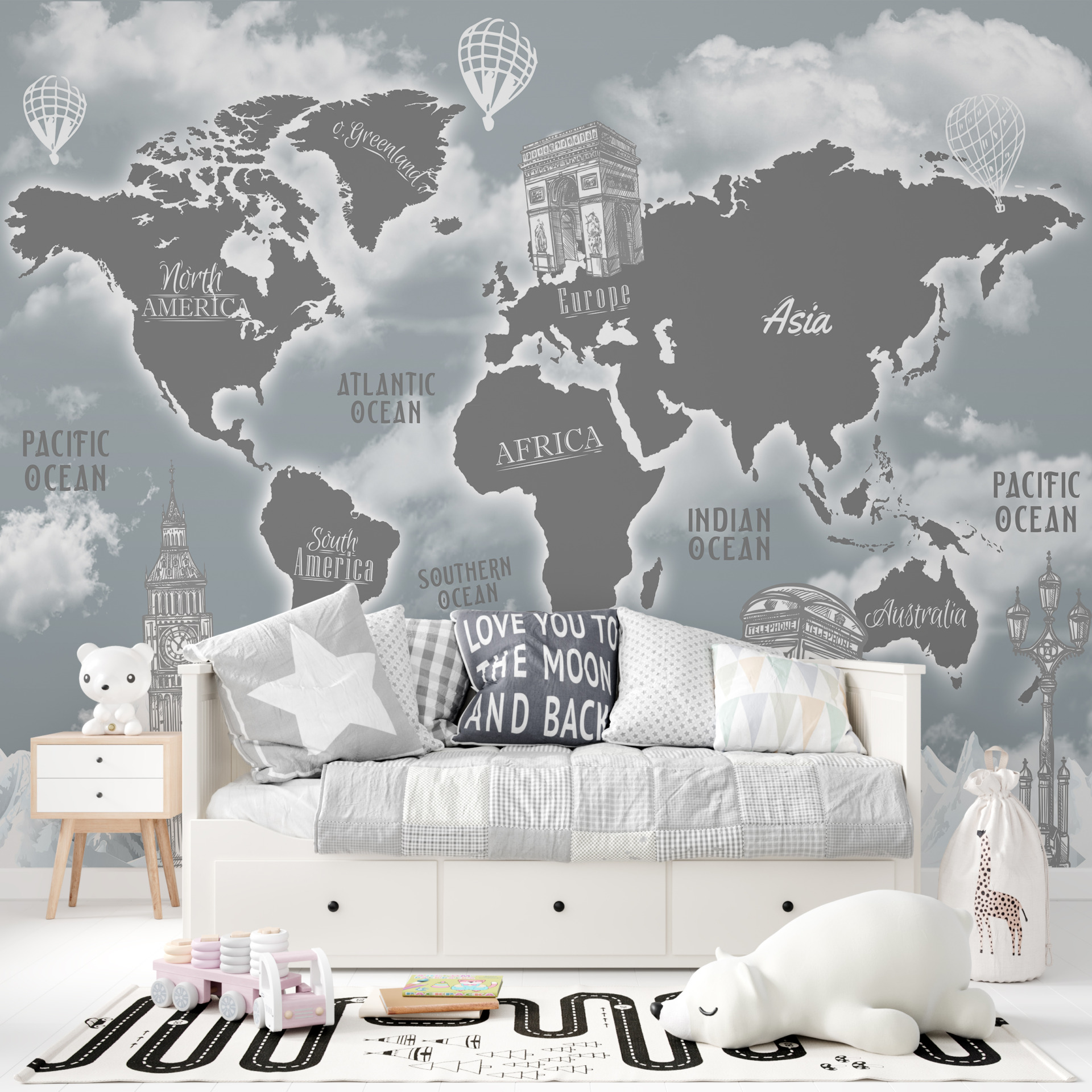 Fototapete Die ganze Welt