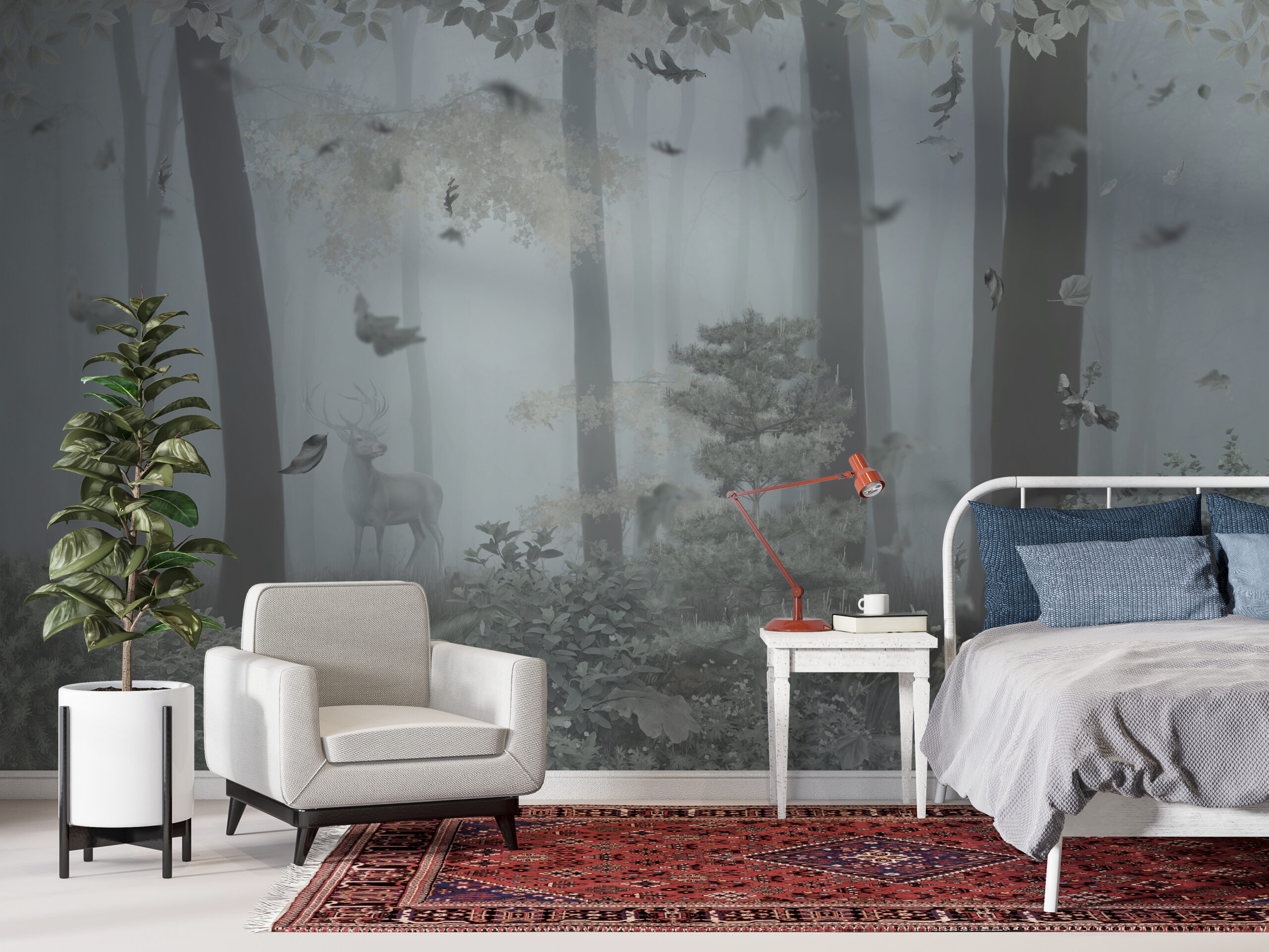 Fototapete Dark Forest