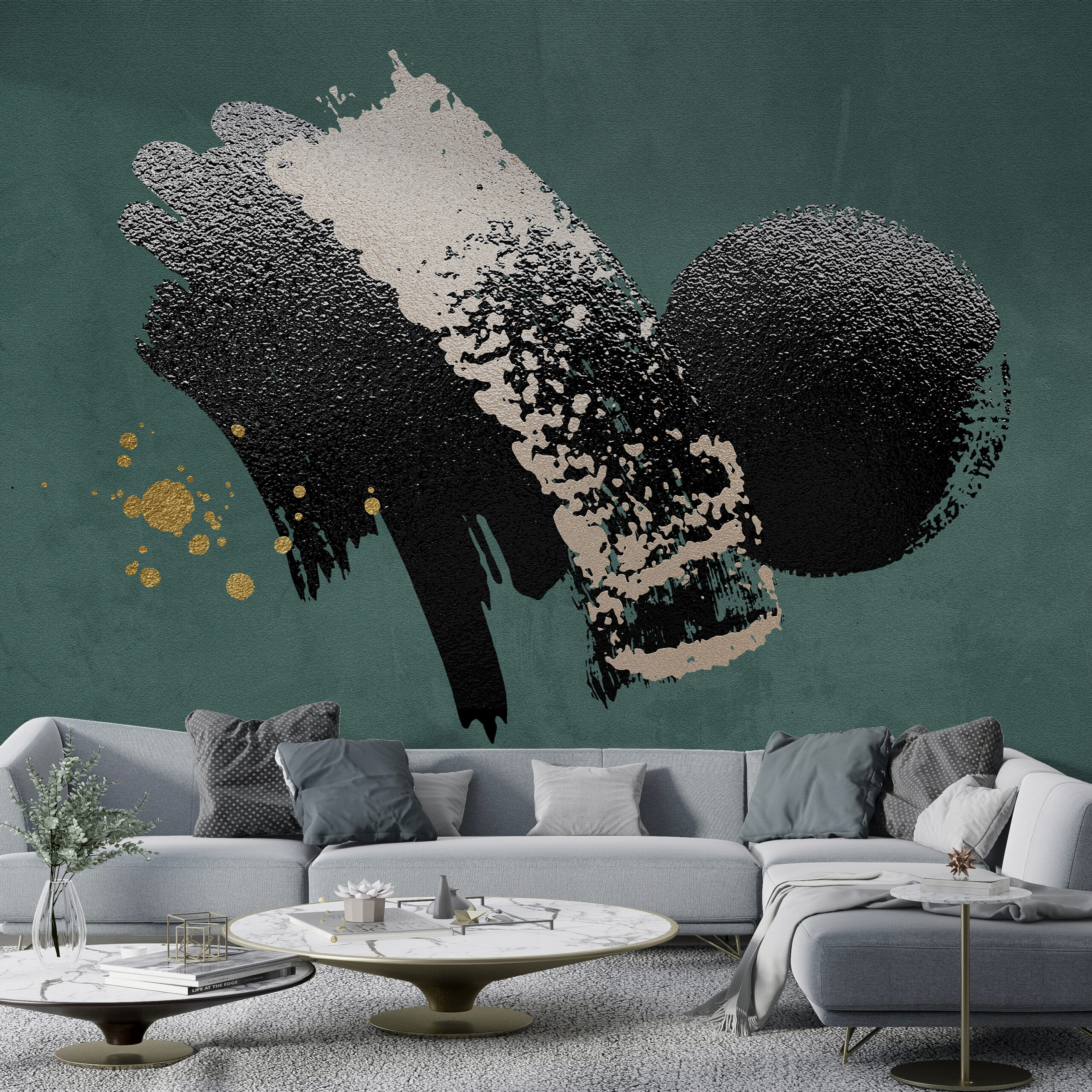 Fototapete Black Ball