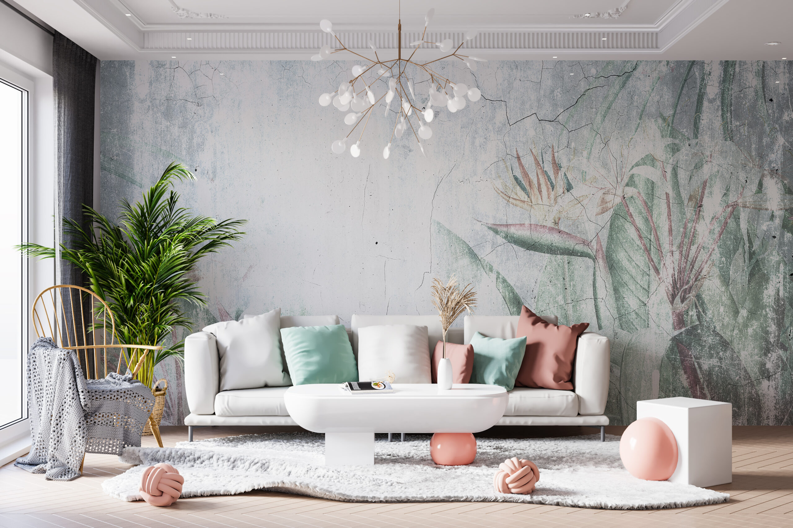 Fototapete Der alte Glamour von Strelitzia