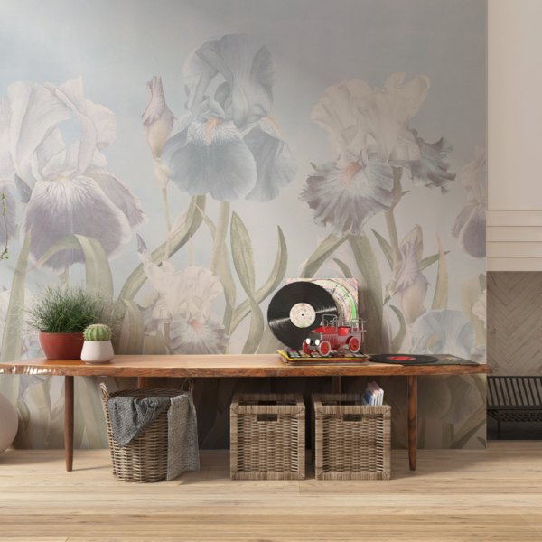 Fototapete Zarte Schwertlilien