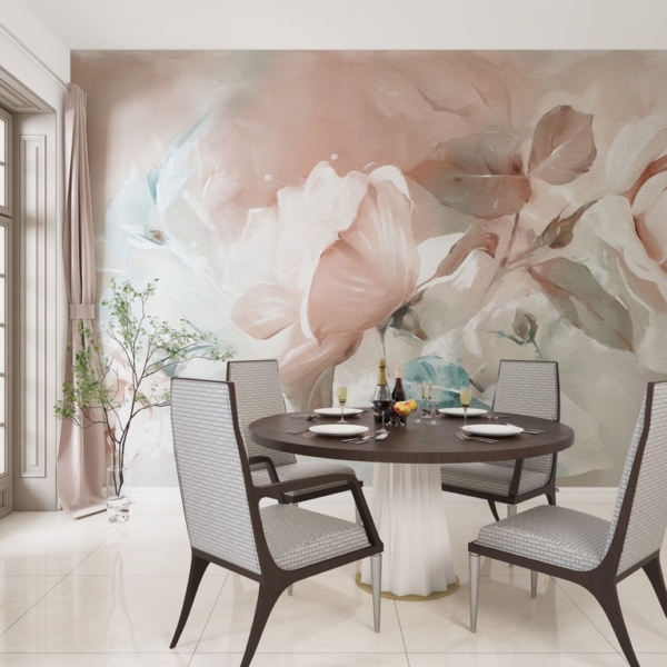 Fototapete Zarte Rosenblüten