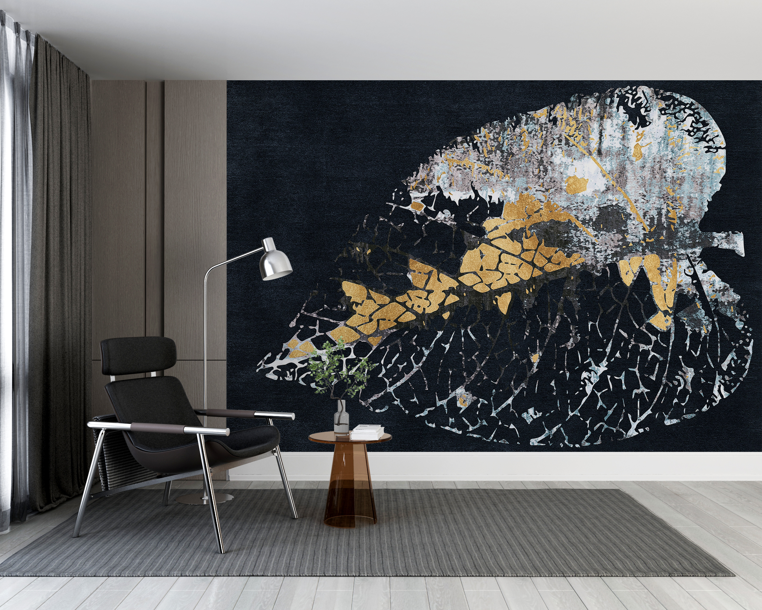 Fototapete Großes Blatt