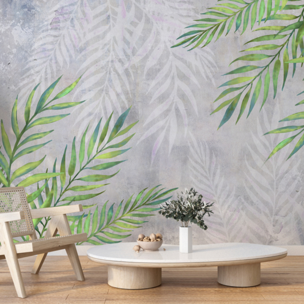 Tapete Palmzweige