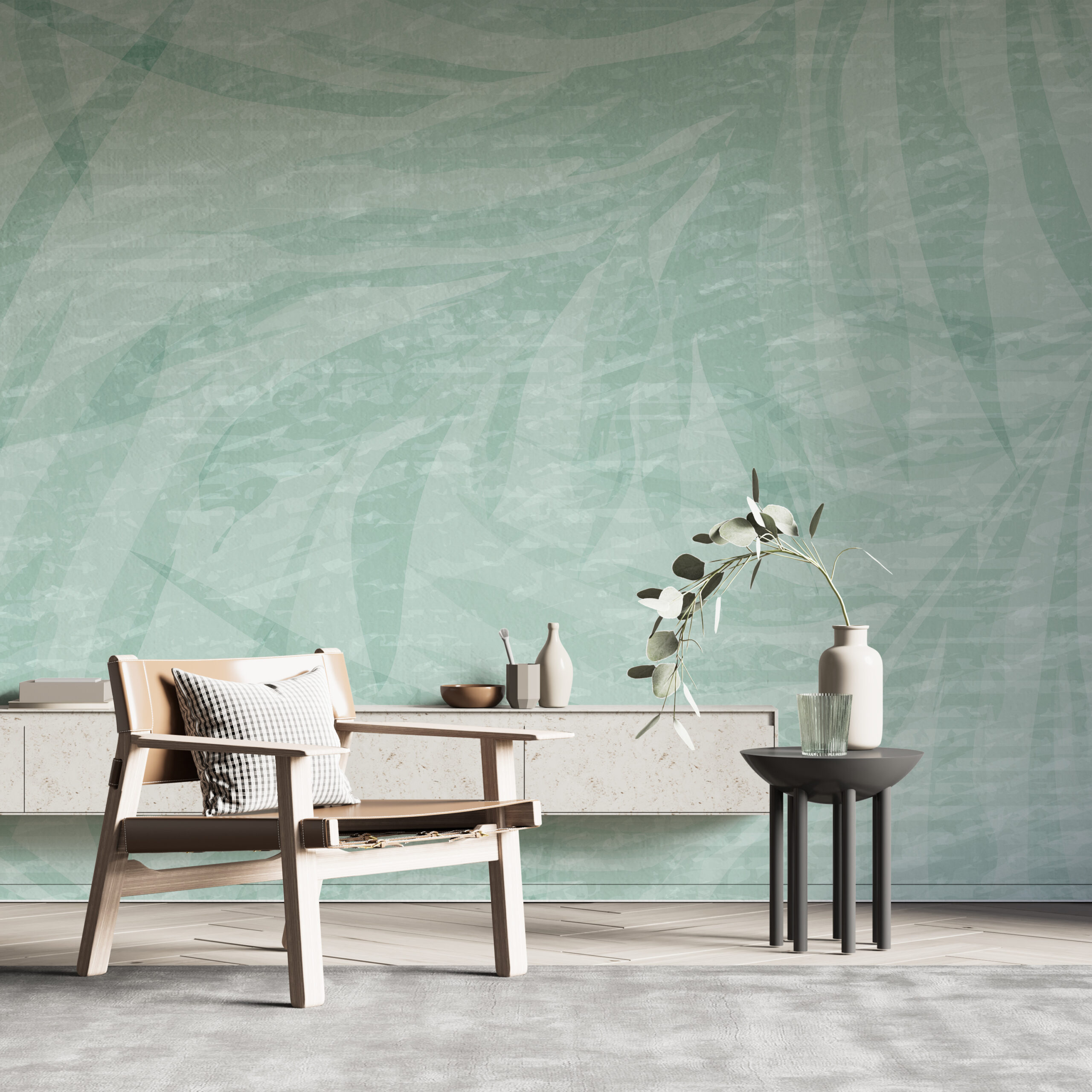 Fototapete Hellgrün