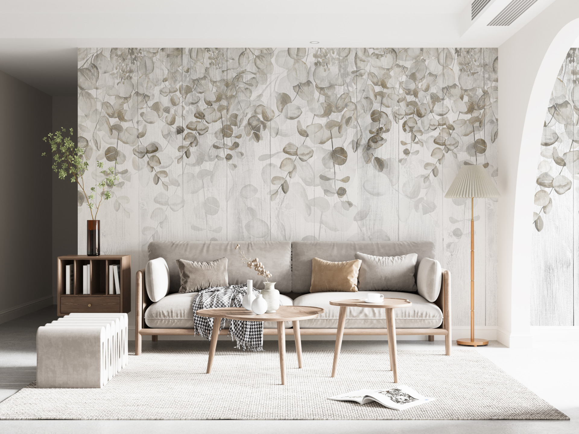 Wandgemälde Judas Silberschmiede