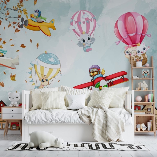 Fototapete Bunte Tiere