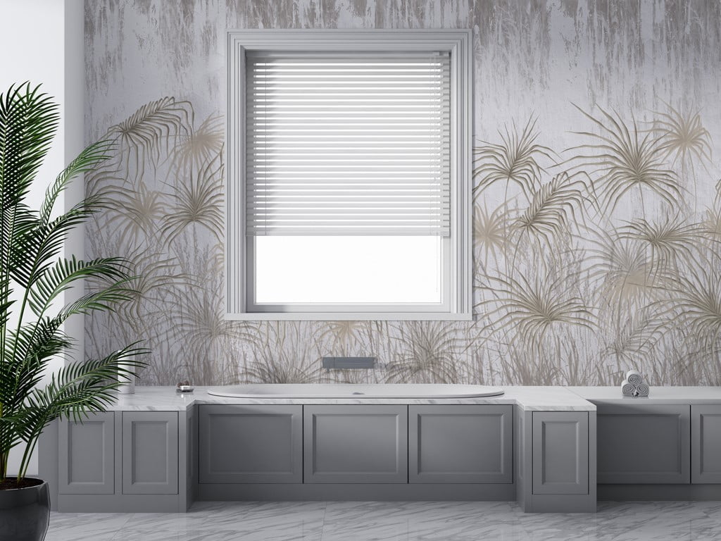 Fototapete Regenwald aus Palmblättern