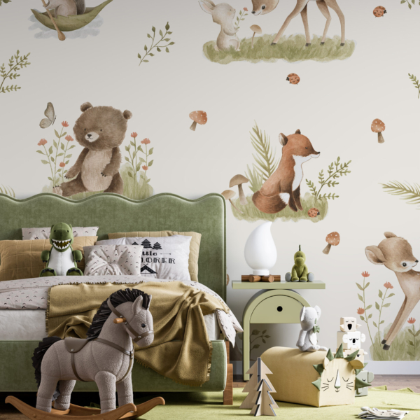 Fototapete Waldtiere