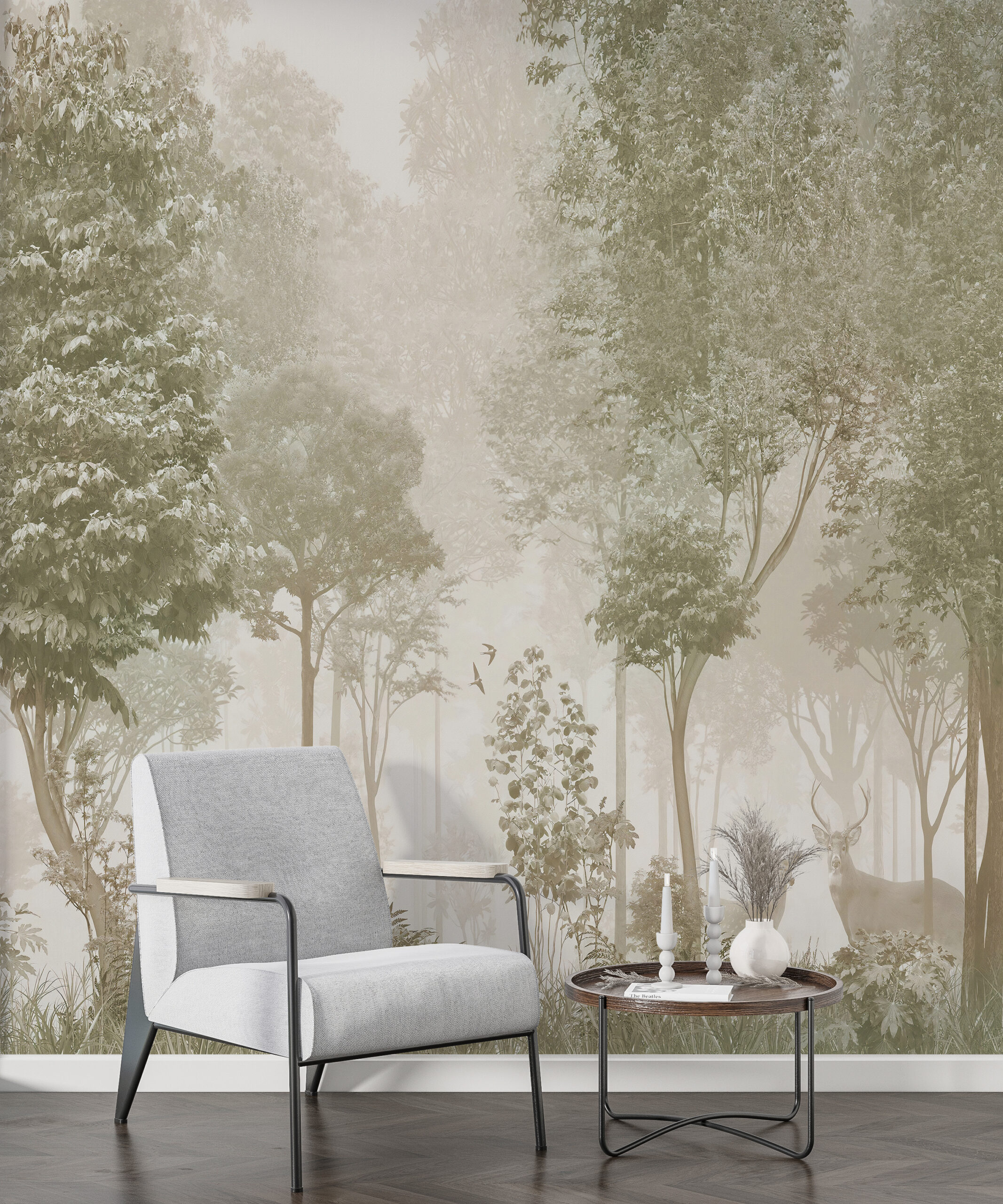 Fototapete Waldlandschaft