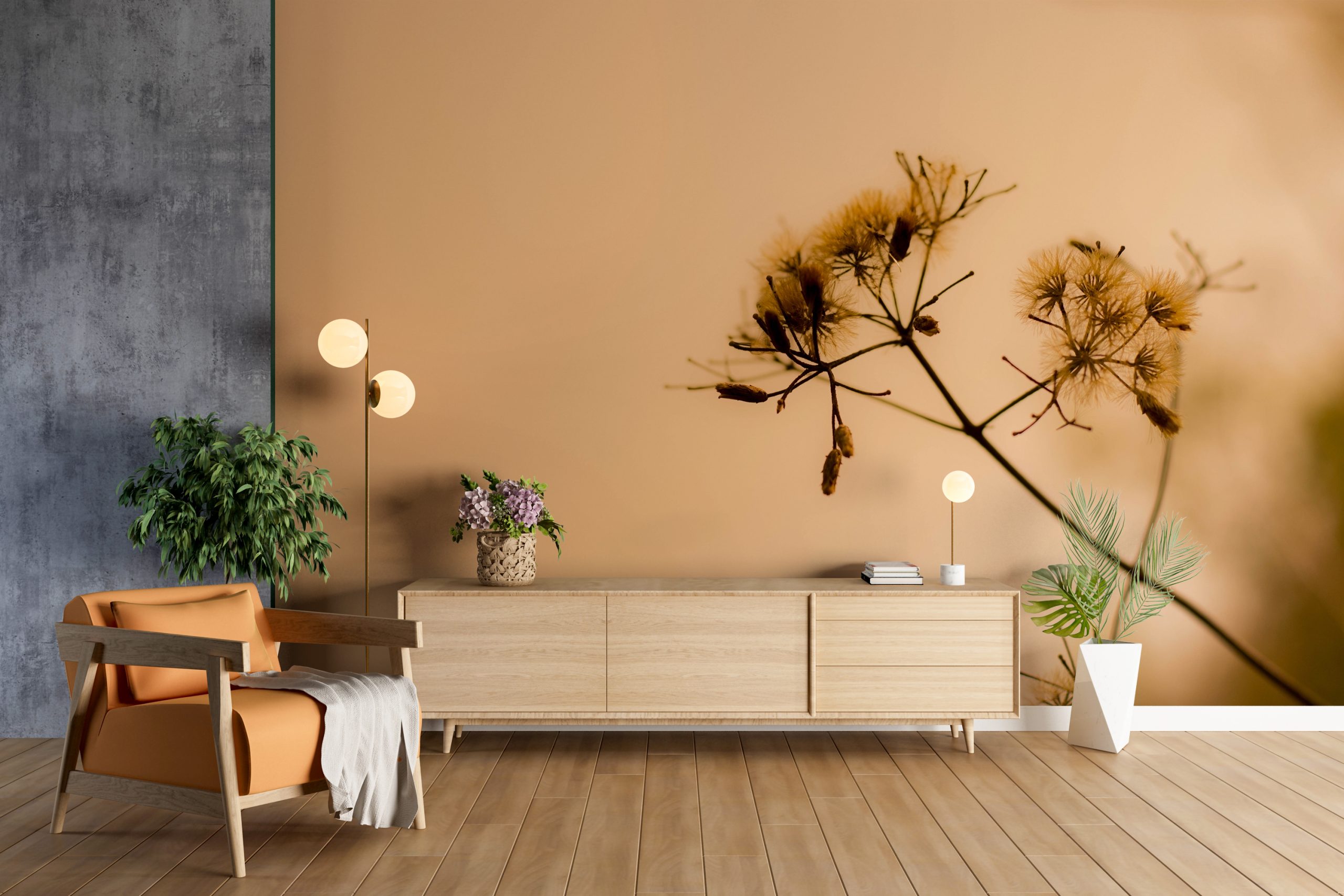 Fototapete Sommerblume