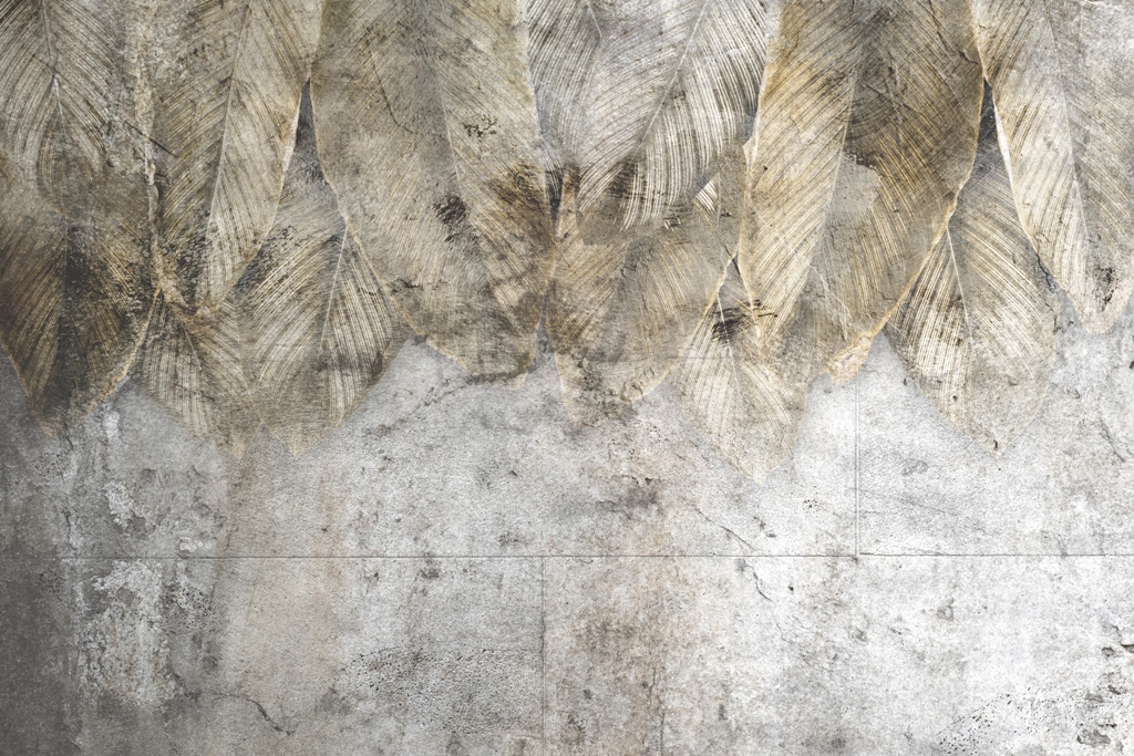 Fototapeta-Liscie-Na-Plytkach_2214735157