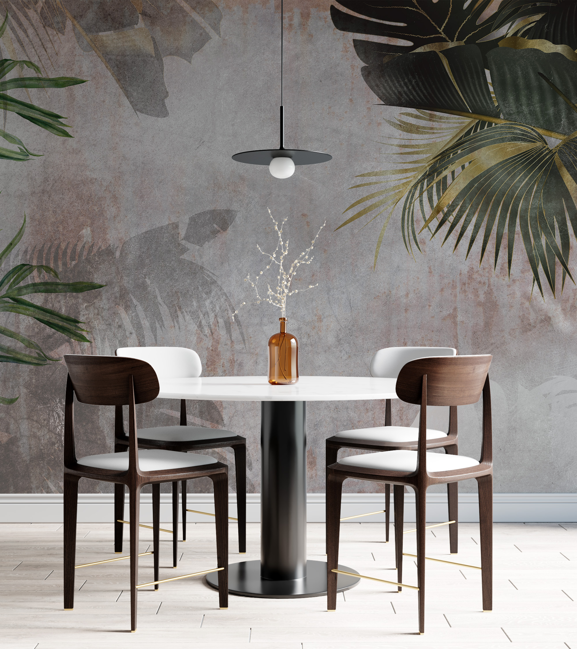 Fototapete Grüne Blätter