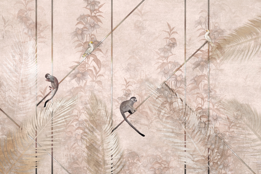 Fototapeta-Malpki-We-Wzorach_2307979451-1