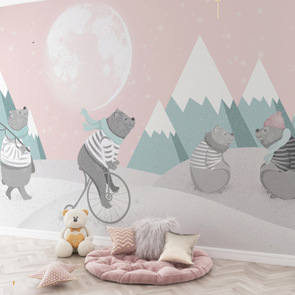 Fototapete Teddybären im Urlaub