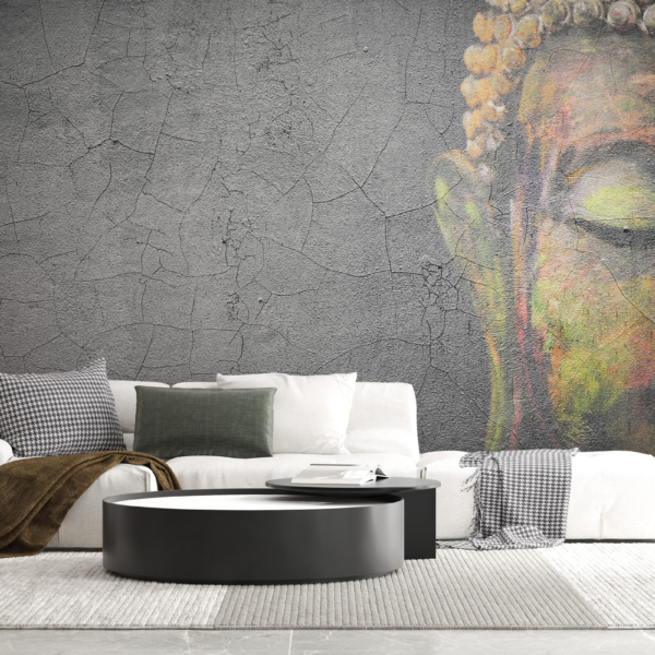 Wandgemälde Junger Buddha