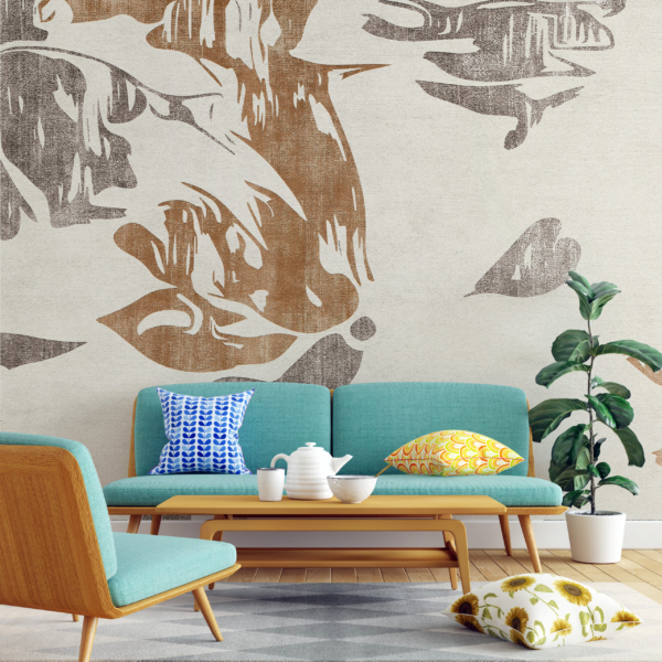 Wandmalerei Unregelmäßiges Muster