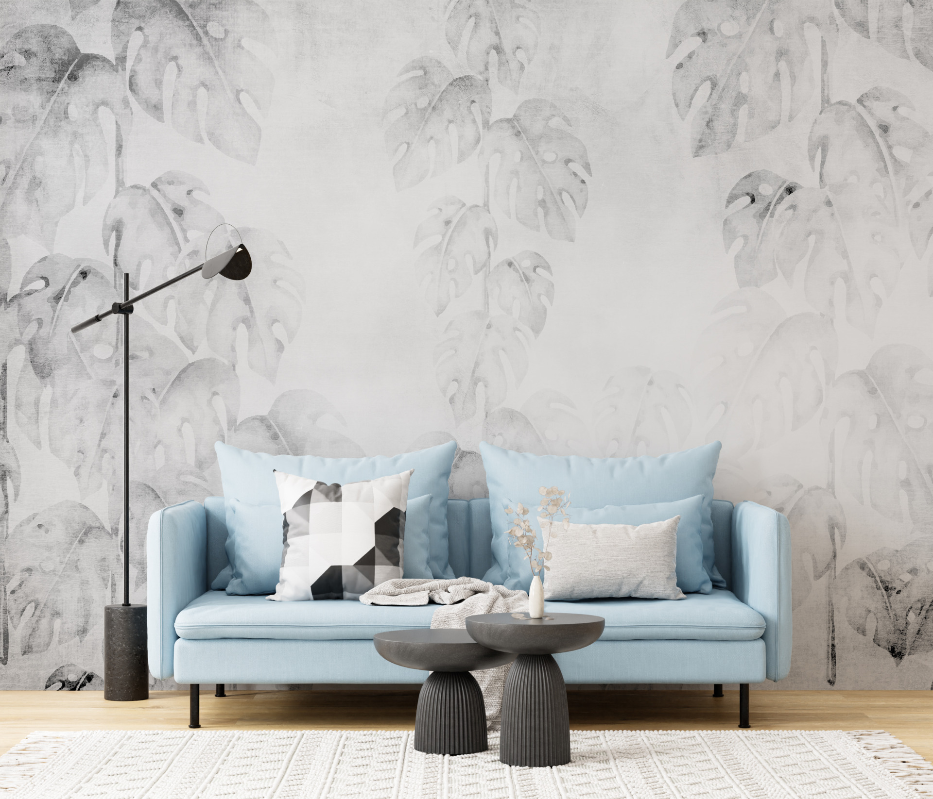 Fototapete Unsichtbare Monstera