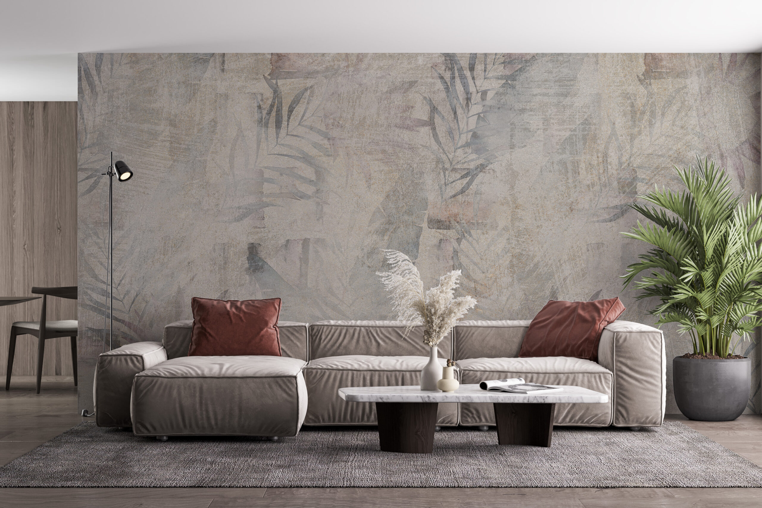 Hintergrundbild Unscharfe Blumen