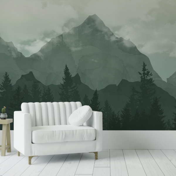 Fototapete Die Kraft der Berge