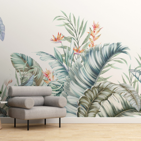 Wandbild Pflanze Grafik