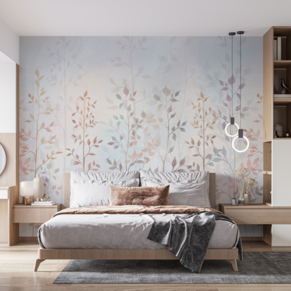 Fototapete Pflanzen in einer Reihe