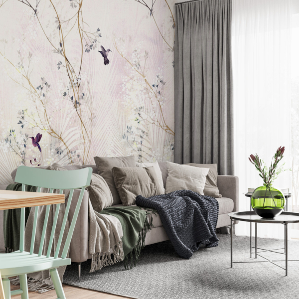 Fototapete Rosa Kolibri