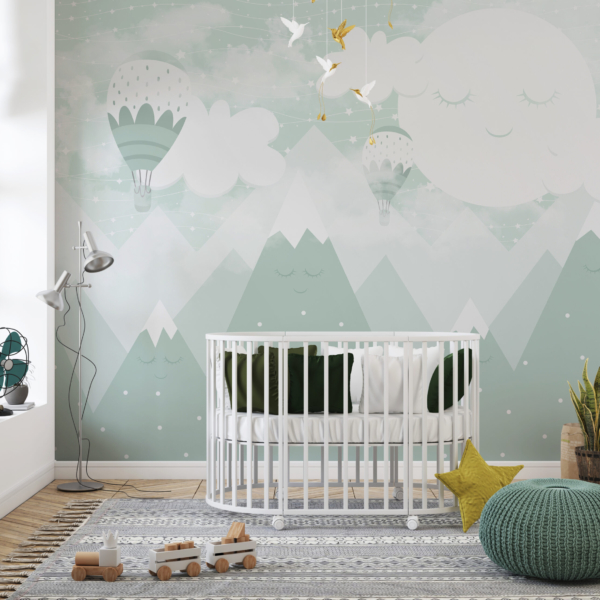 Fototapete Schlafende Berge