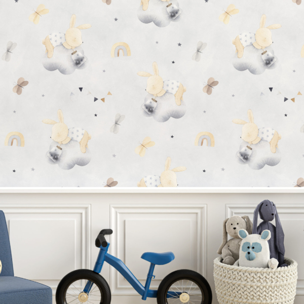 Fototapete Schlafender Hase