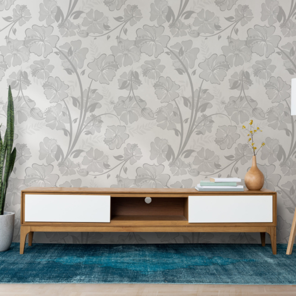 Fototapete Grau Klee