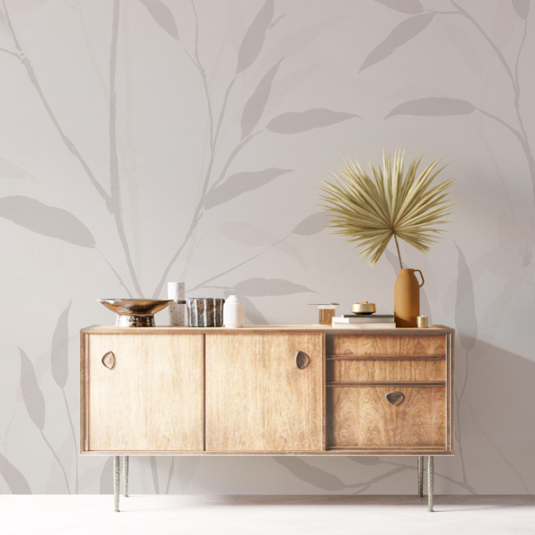 Fototapete Graue Pflanze