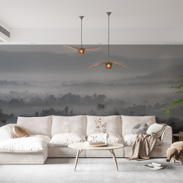 Fototapete Graue Landschaft