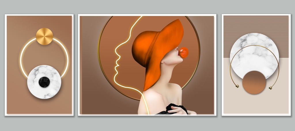 Wandgemälde in einer roten Mütze – Bild 3