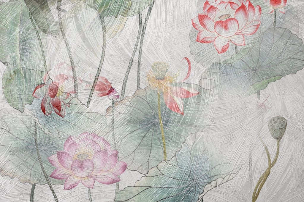 Fototapeta-Zamalowane-Lilie-Wodne_2207960731-1