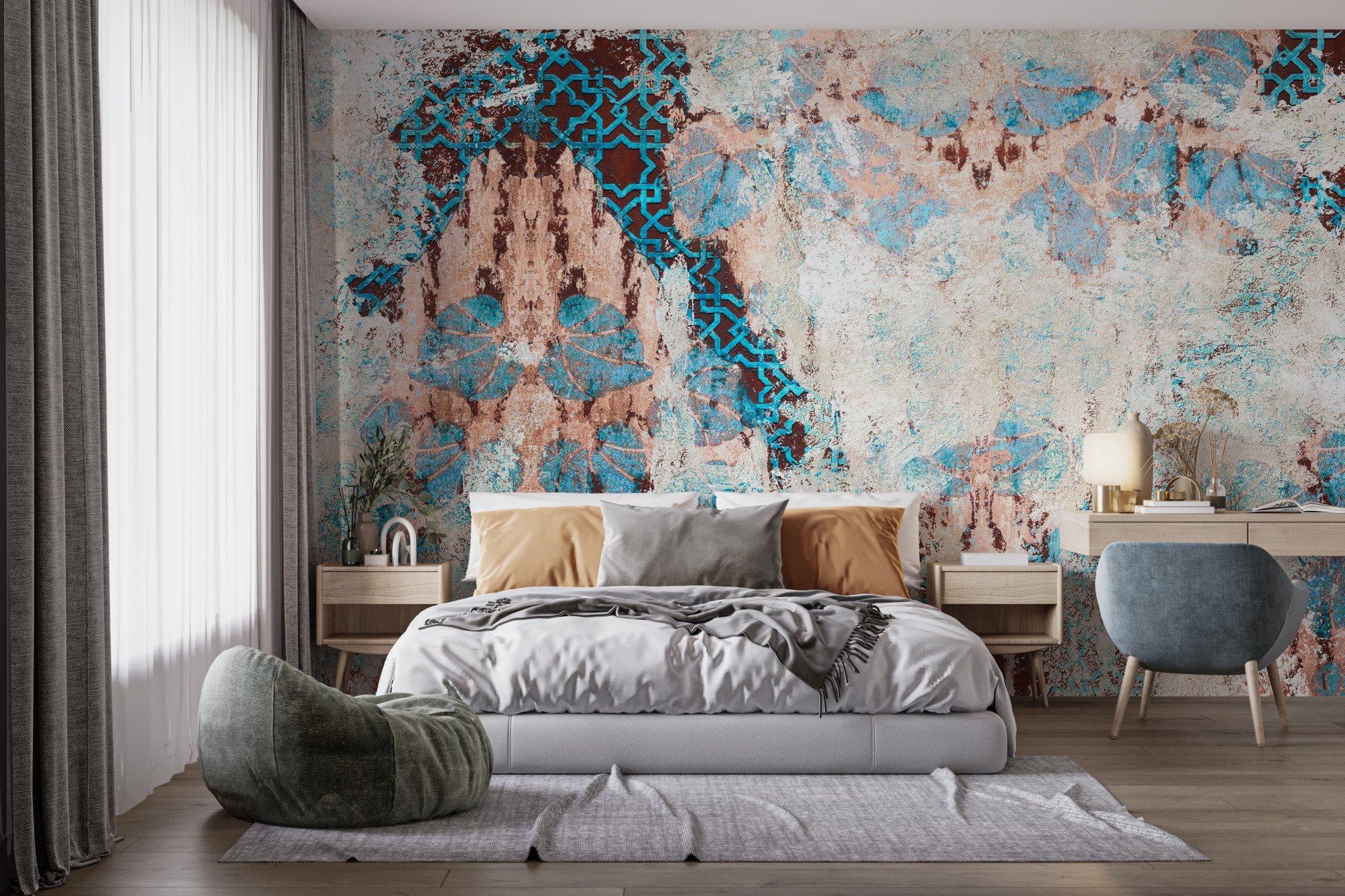 Wallpaper Unscharfe Blätter