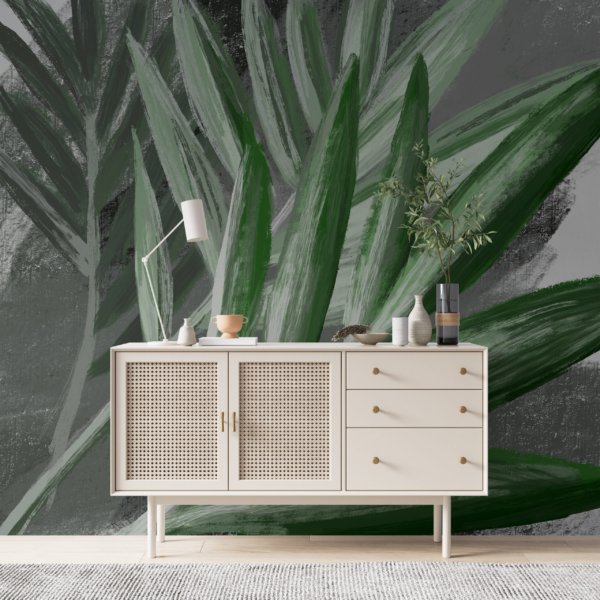 Fototapete „Grüne Zweige