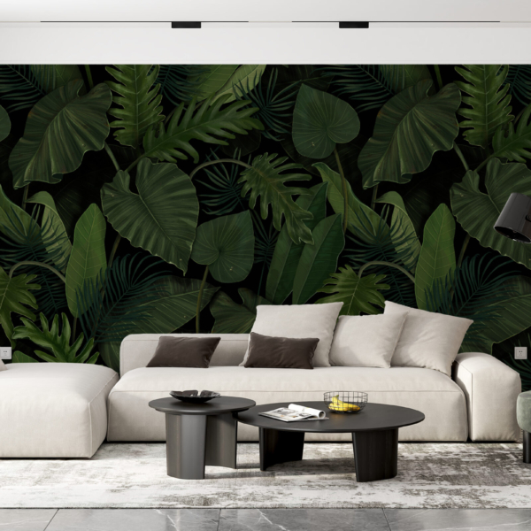 Fototapete Green Leaves